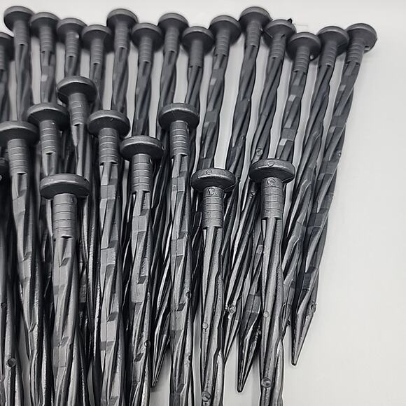 Landscape Edging Spikes 6.5" Edging Stakes Landscaping Flower Gardens Lawn 30 - Picture 3 of 8